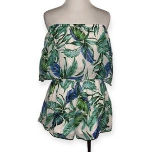 Fun and flirt‎ small palm print romper